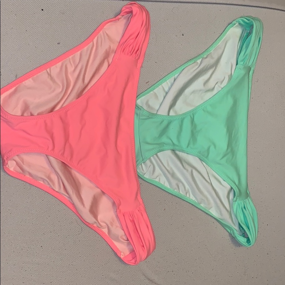 Victorias Secret bikini bottoms set of 2
